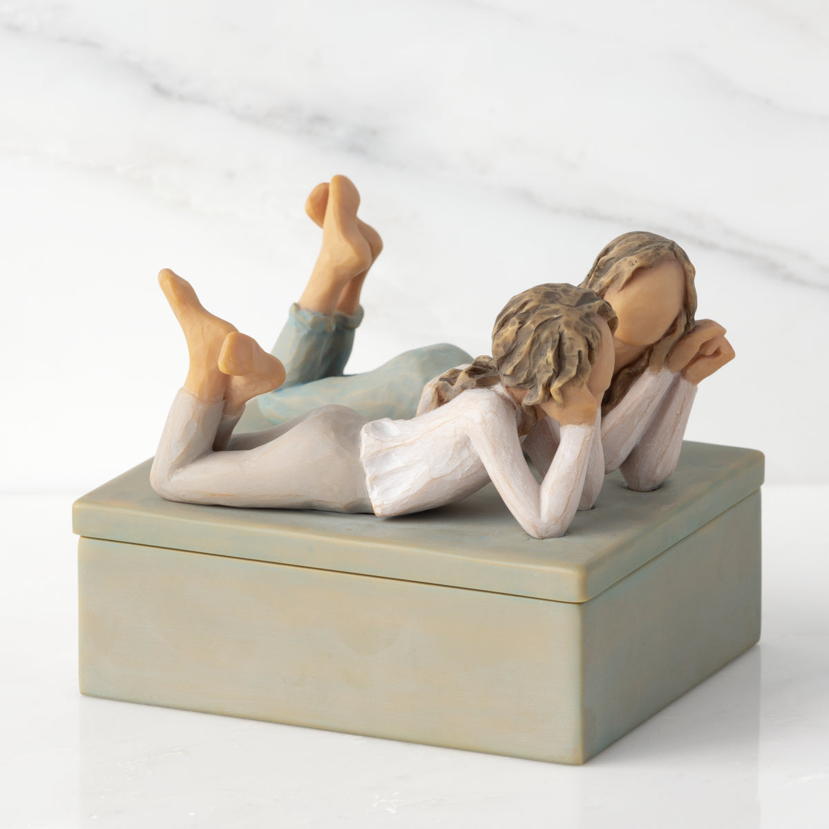 Friends Forever Keepsake Box - Willow Tree Figurines - The Shabby Shed