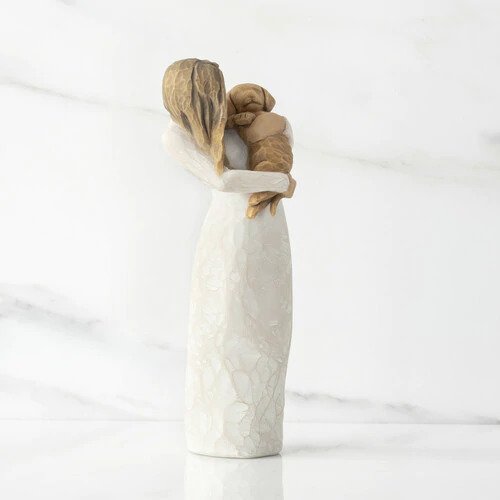 The Shabby Shed - Willow Tree Figurine - Adorable You (Golden Dog)