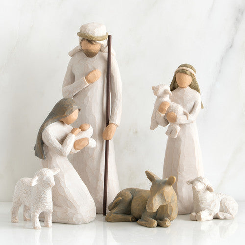 Blessings Nativity Scene, with additional Angels
