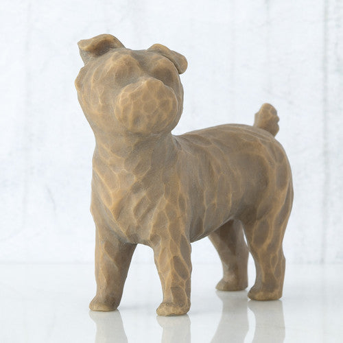 The Shabby Shed - Willow Tree Figurines - Love My Dog Small Standing