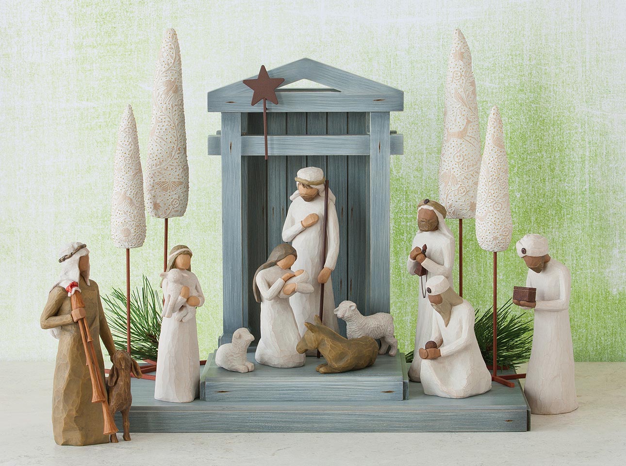 Nativity Collection - With Cypress Trees